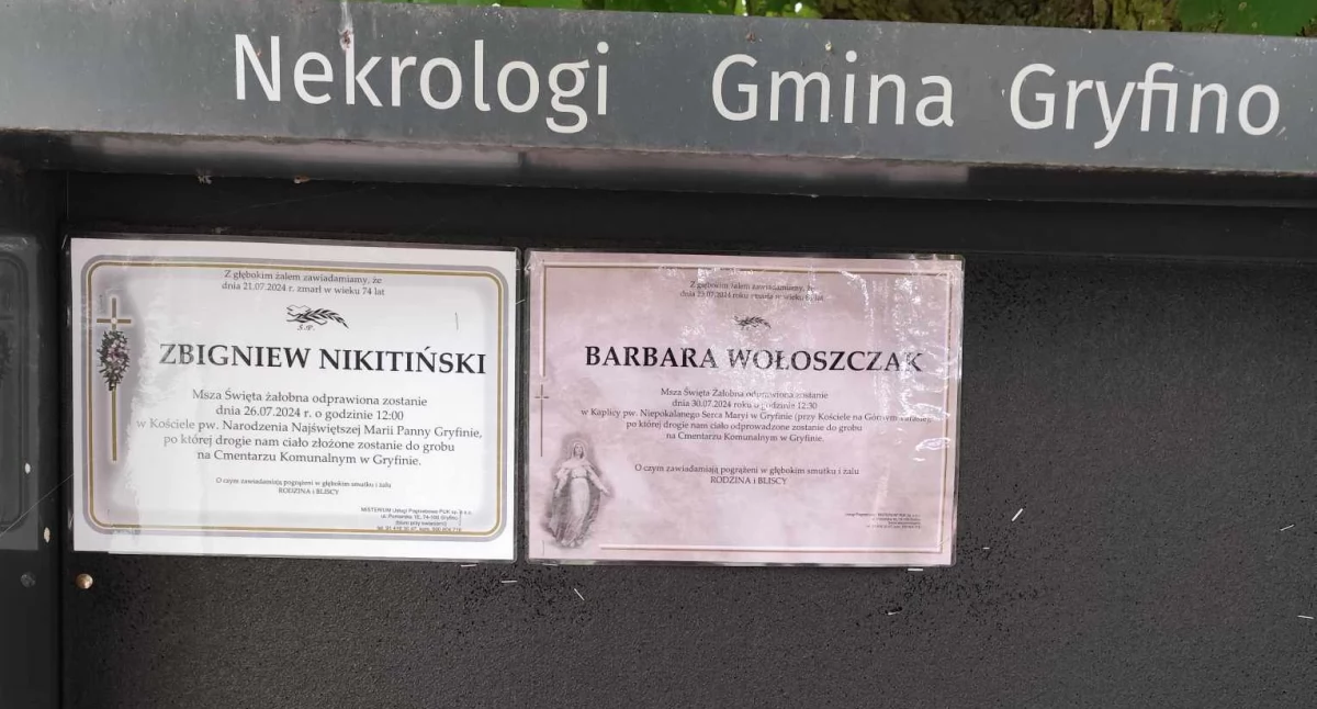 Odeszli, żyją Barbara Wołoszczak Zbigniew Nikitiński - zdjęcie, fotografia