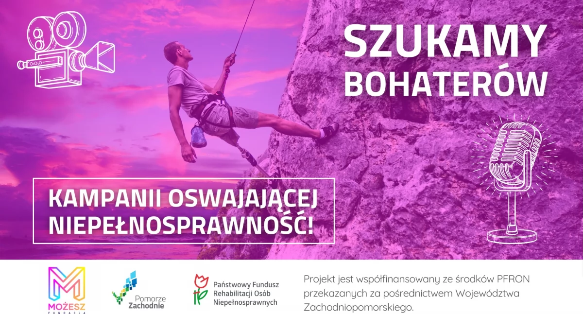 Inicjatywy społeczne, Powstanie filmowy osobach niepełnosprawnością rekrutacja - zdjęcie, fotografia