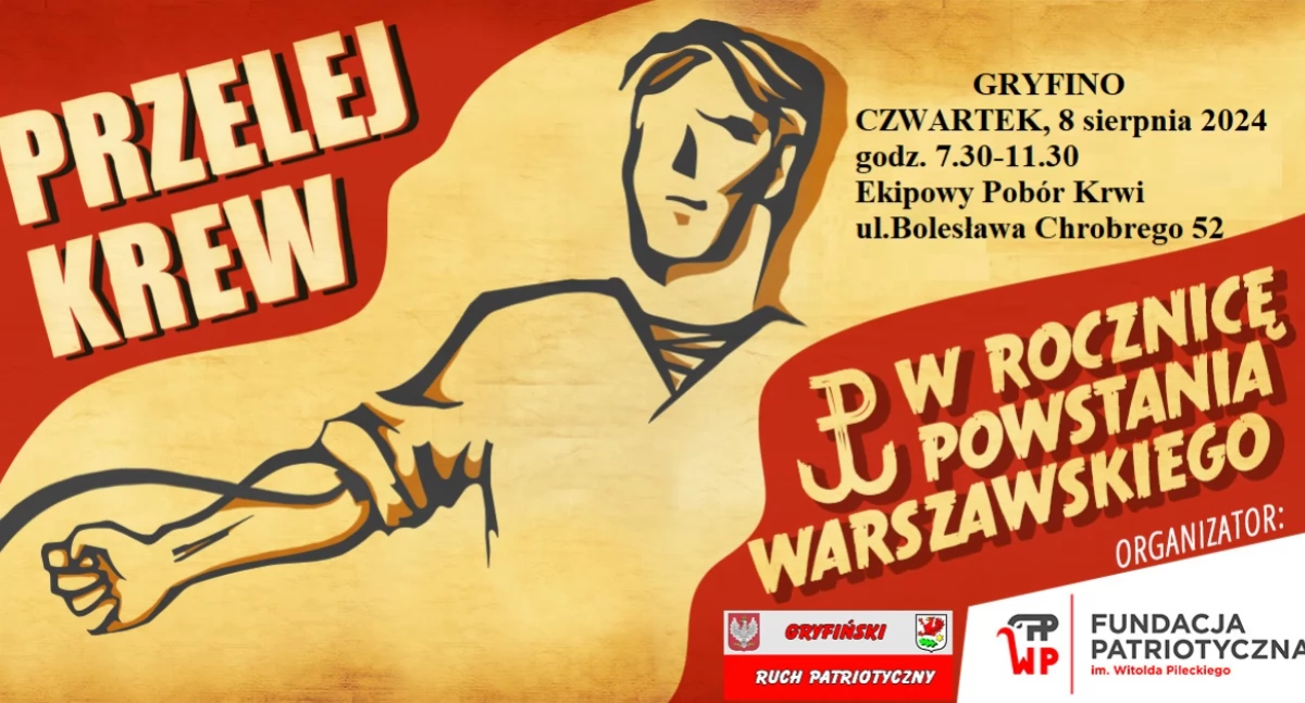 Inicjatywy społeczne, Przelej najbliższy czwartek - zdjęcie, fotografia
