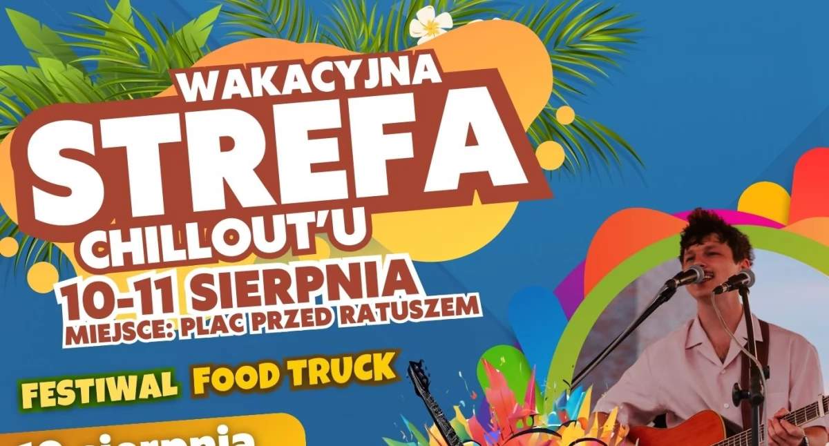 Koncerty muzyka, Zjedz foodtrucka posłuchaj Rabeatz Wakacyjna Strefa Chillout - zdjęcie, fotografia