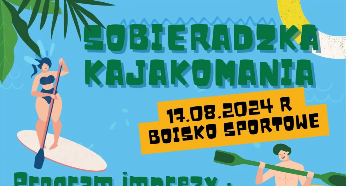 Imprezy, Sobieradz znów zaprasza Kajakomanię! - zdjęcie, fotografia
