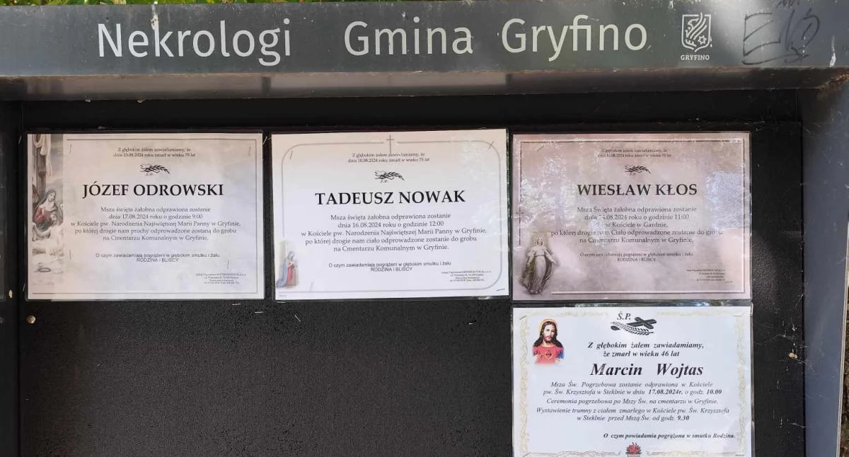 Odeszli, Żegnamy zmarłych mieszkańców naszego regionu - zdjęcie, fotografia