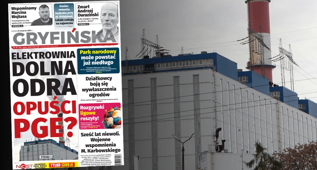 Elektrownia Dolna Odra, Gazeta Gryfińska Możliwe scenariusze Elektrowni Dolna - zdjęcie, fotografia