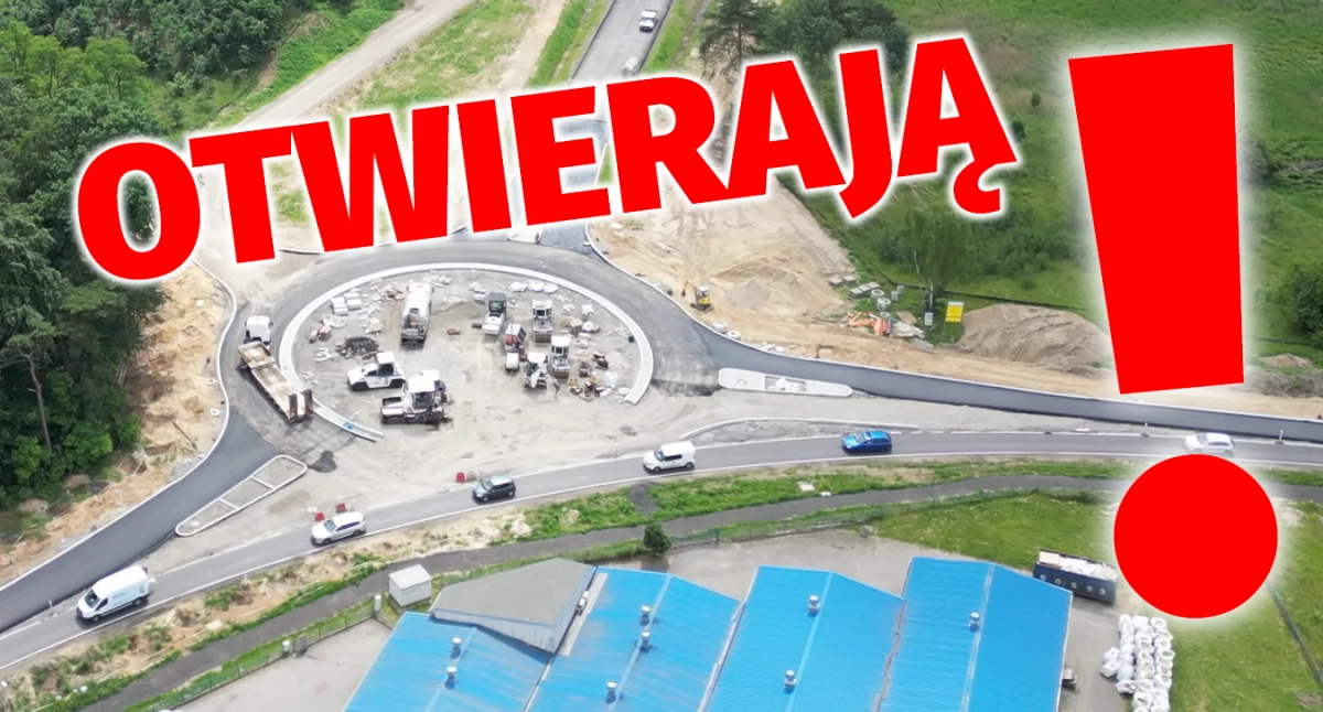 Transport i komunikacja, Dziś otwierają najważniejsze rondo! Likwidują wahadłowy! - zdjęcie, fotografia
