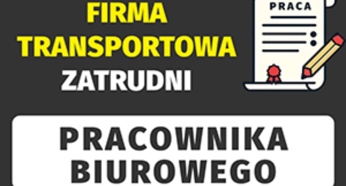 Info, OGŁOSZENIE Poszukują pracownika biurowego - zdjęcie, fotografia