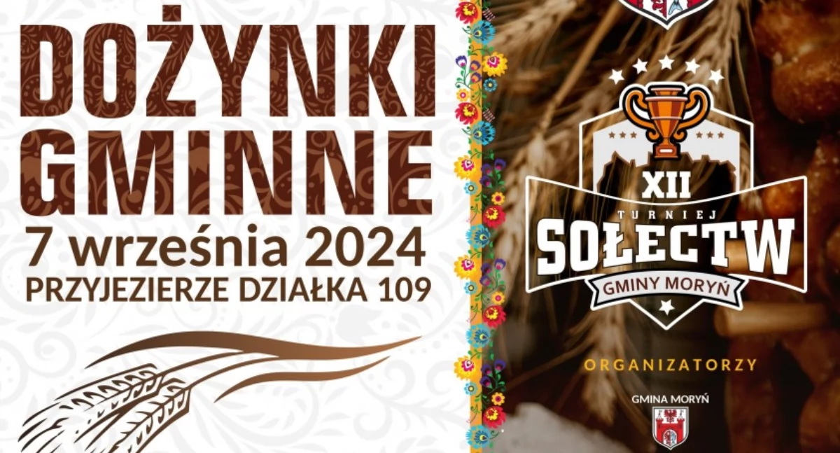 Imprezy, sobotnie dożynki zaprasza również gmina Moryń [ZAPOWIEDŹ] - zdjęcie, fotografia