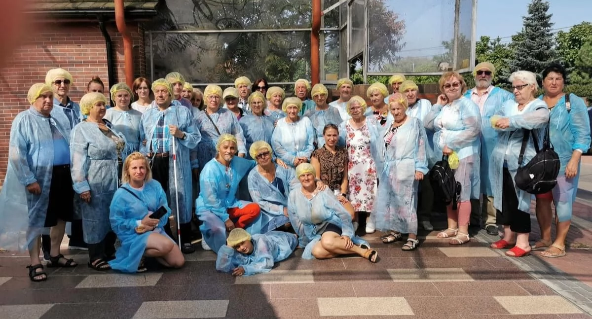 Seniorzy, Gryfińscy seniorzy fabryka czekolady [ZDJĘCIA] - zdjęcie, fotografia