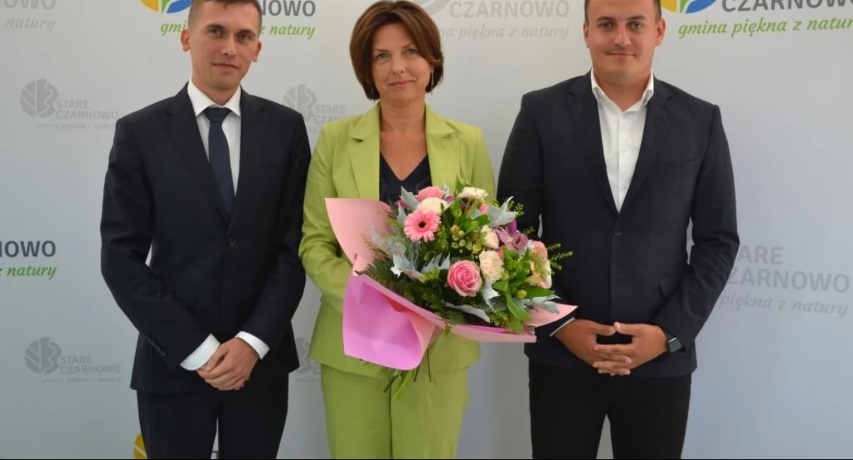 Samorządowcy, Zaprezentowali nową skarbnik gminy - zdjęcie, fotografia