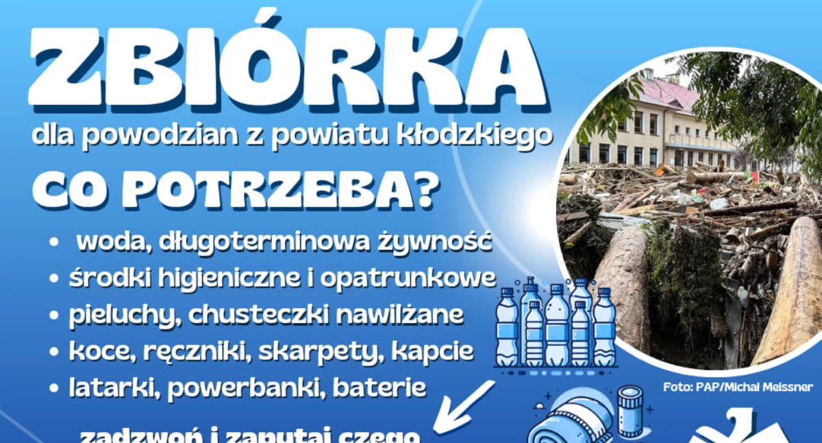 Akcje charytatywne, Pomoc powodzian ruszyła zbiórka Gryfińskiego Stowarzyszenia Ratowniczego! - zdjęcie, fotografia