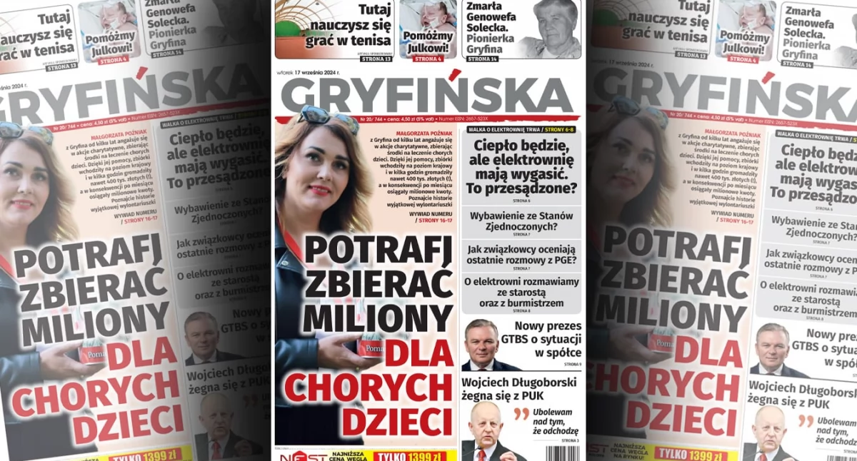 Gazeta Gryfińska, Gazeta Gryfińska wydanie sprzedaży! [WIDEO] - zdjęcie, fotografia