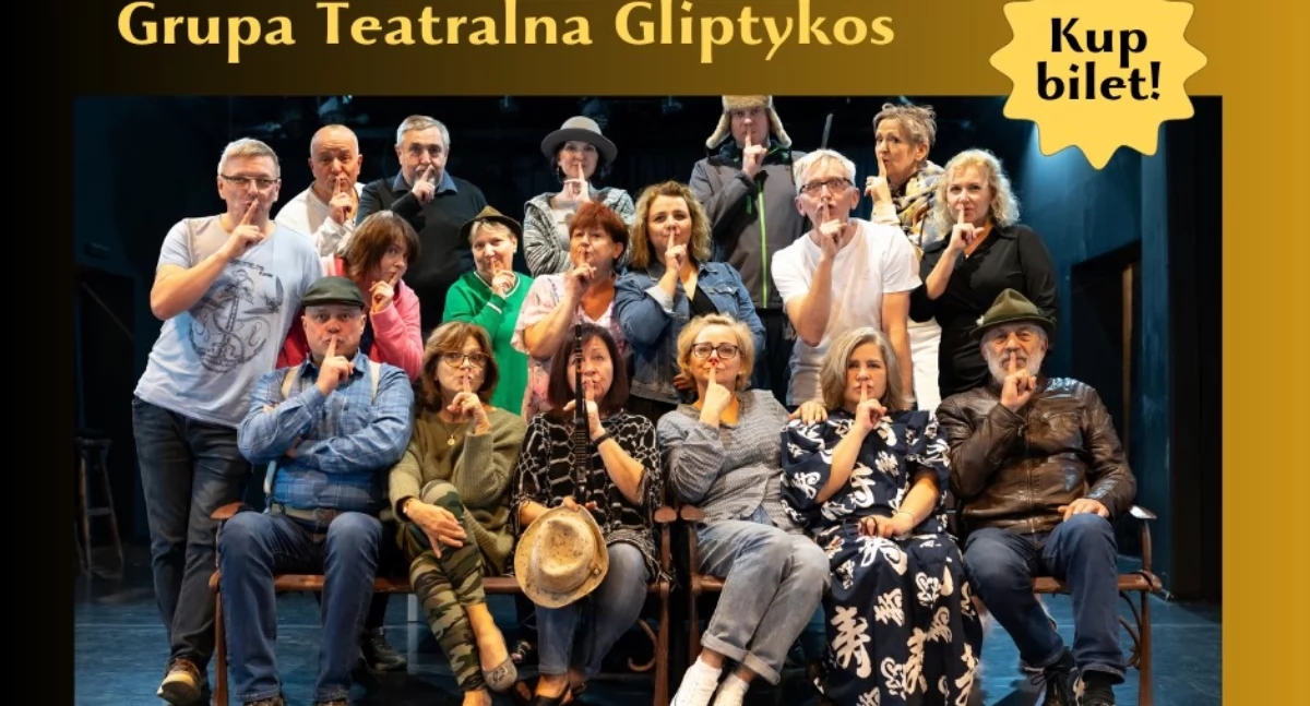 Teatr, Gliptykos podał termin odwołanego przedstawienia - zdjęcie, fotografia