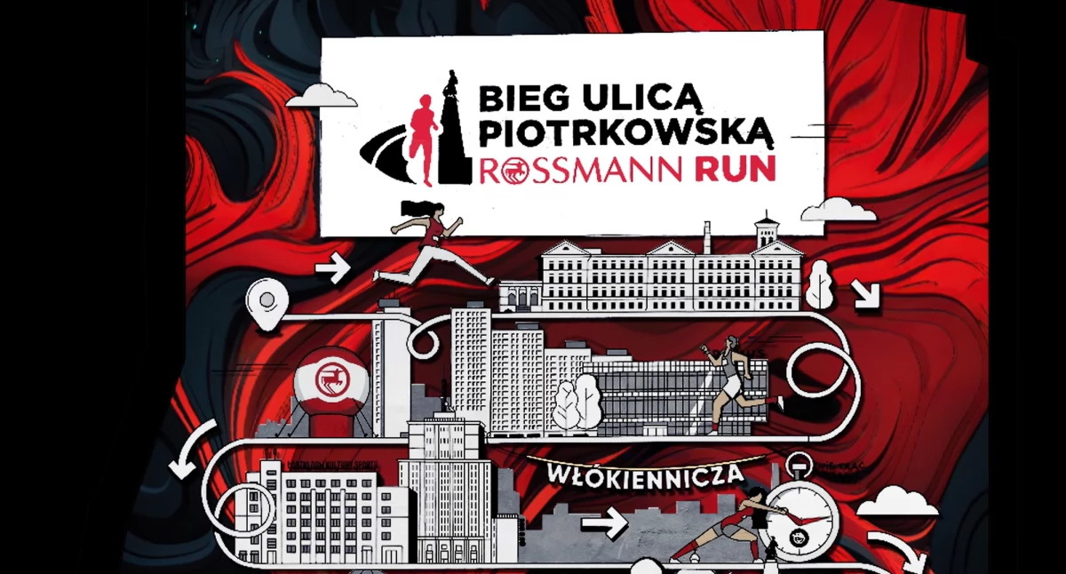 Promocja, Rozbiegany mural Rossmanna Light Festival - zdjęcie, fotografia