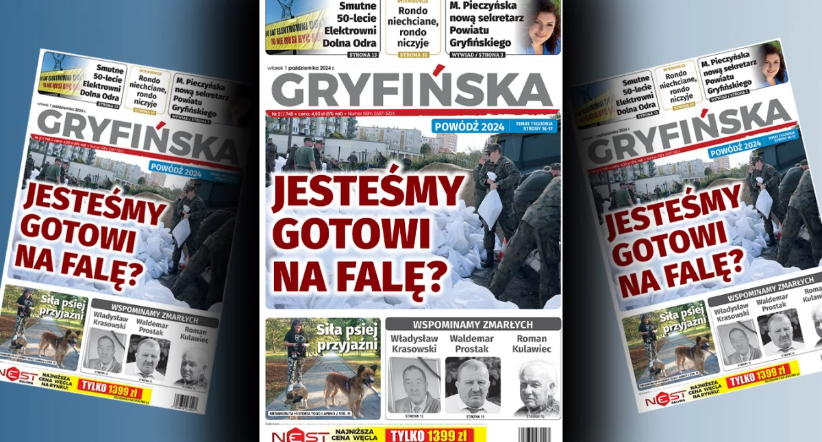 Gazeta Gryfińska, numer Gazety Gryfińskiej - zdjęcie, fotografia