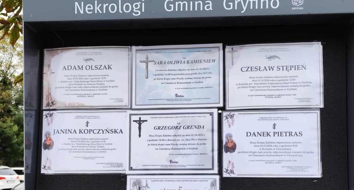 Odeszli, Żegnamy naszych sąsiadów przyjaciół bliskich - zdjęcie, fotografia