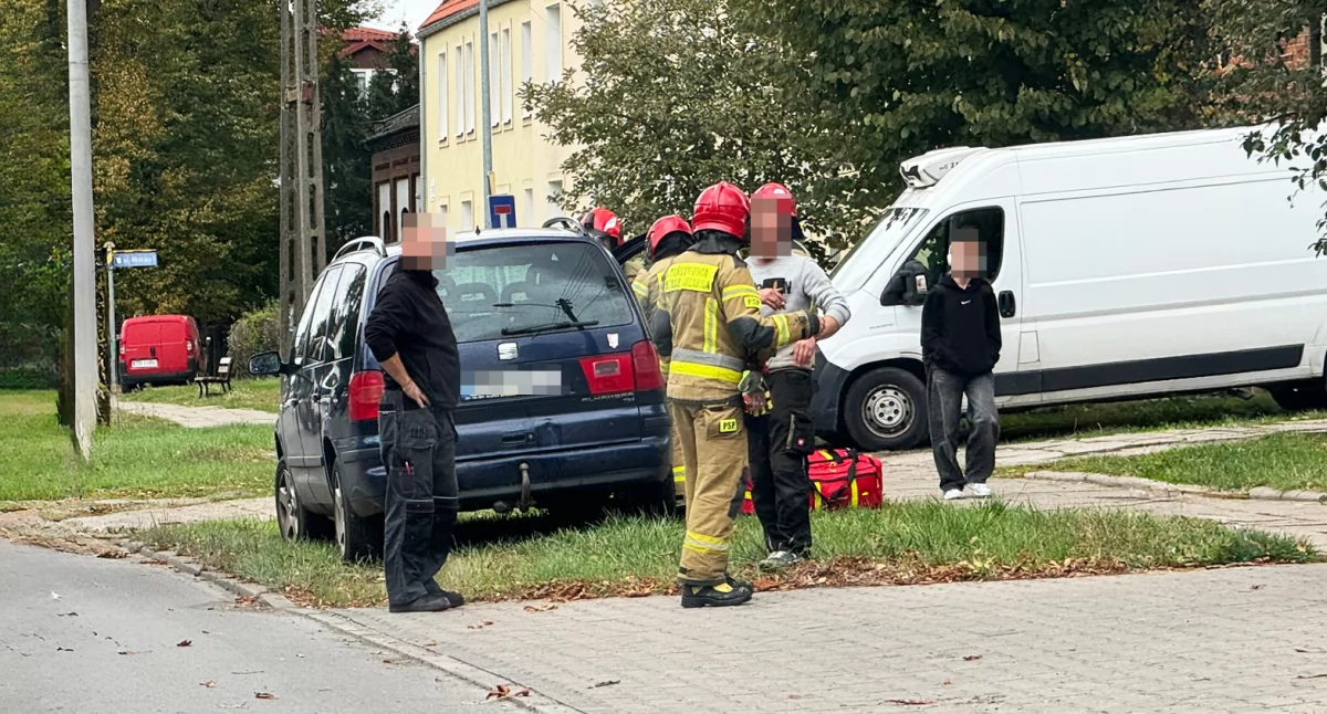 Wypadki drogowe, Jeszcze jedna kolizja Łużyckiej - zdjęcie, fotografia