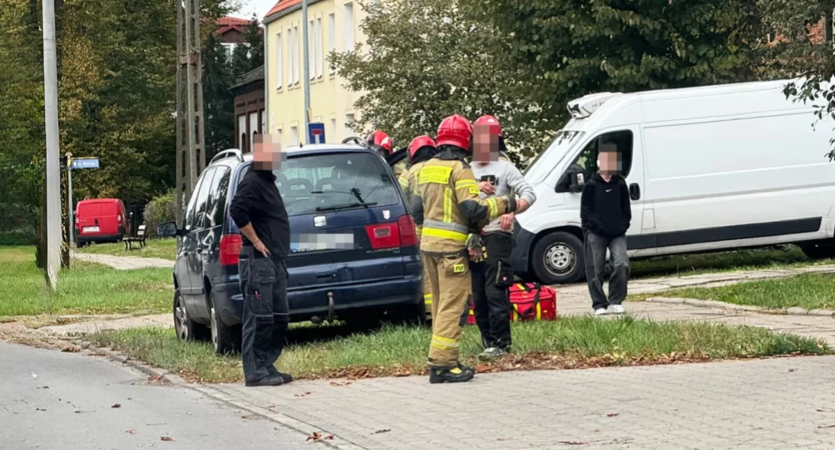 Wypadki drogowe, Pamiętacie czwartkową kolizję Łużyckiej trzymajcie - zdjęcie, fotografia