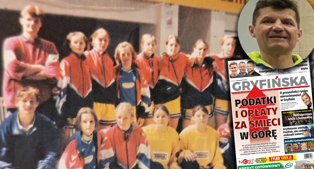 Piłka ręczna, Aniołki Gniazdowskiego Historia kobiecego szczypiorniaka Gryfinie - zdjęcie, fotografia