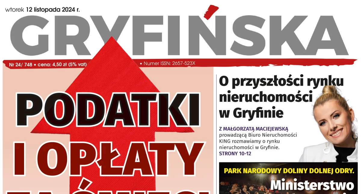 Gazeta Gryfińska, Aktualne wydanie Gazety Gryfińskiej - zdjęcie, fotografia
