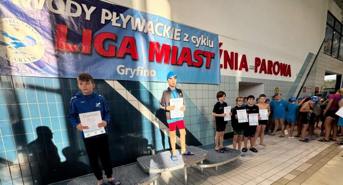 Pływanie, Lagunie sprawdzili najmłodsi gryfińscy pływacy - zdjęcie, fotografia