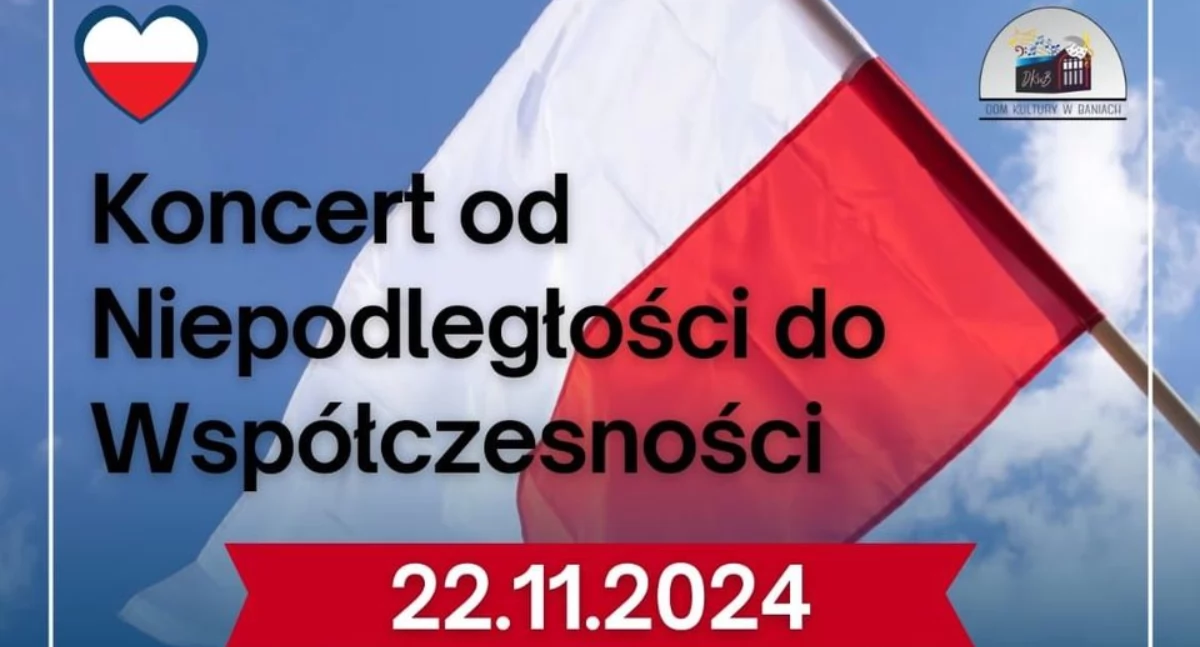 Koncerty muzyka, Zaprszają piątkowy koncert patriotyczny - zdjęcie, fotografia