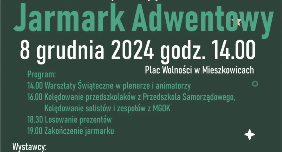 Imprezy, niedzielę odbędzie Jarmark Adwentowy! - zdjęcie, fotografia