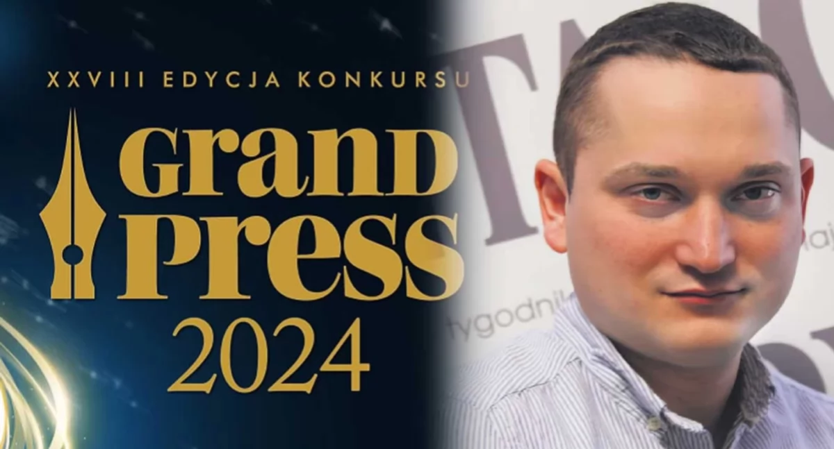 Gazeta Gryfińska, Dziś Grand Press Kamil Miler otrzyma nagrodę - zdjęcie, fotografia