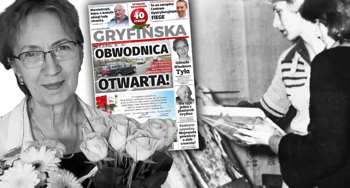 Odeszli, Uwrażliwiała gryfinian piękno była Wiesława Tyła - zdjęcie, fotografia