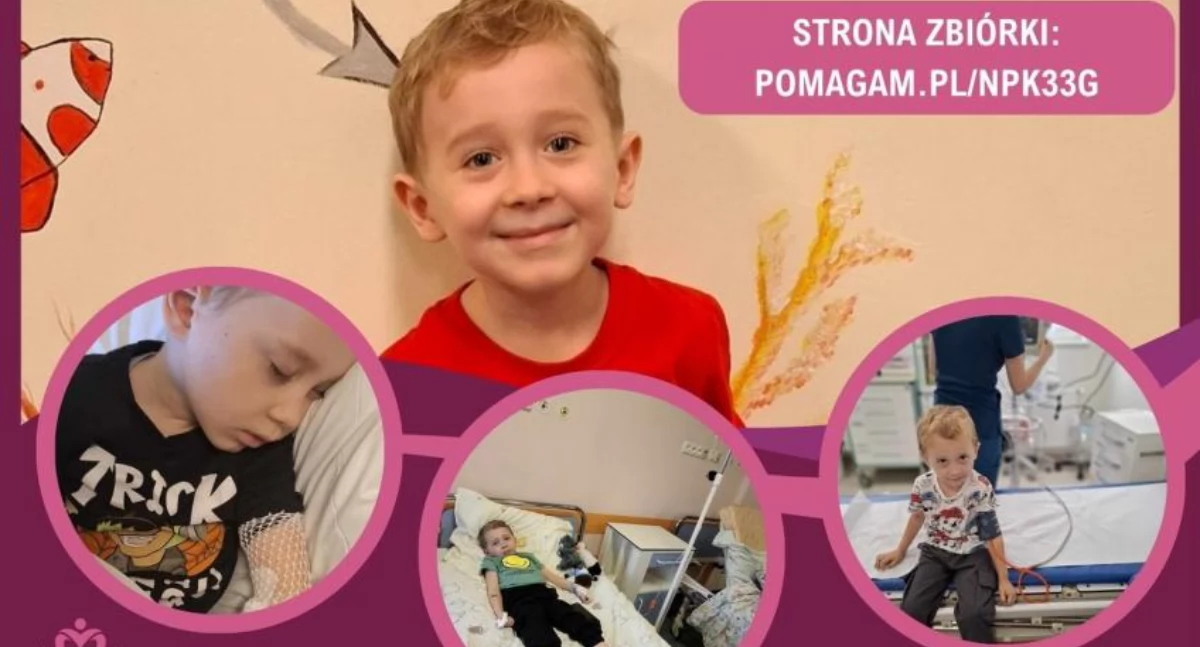 Akcje charytatywne, Pomóżmy Michasiowi latek choruje polineuropatię - zdjęcie, fotografia