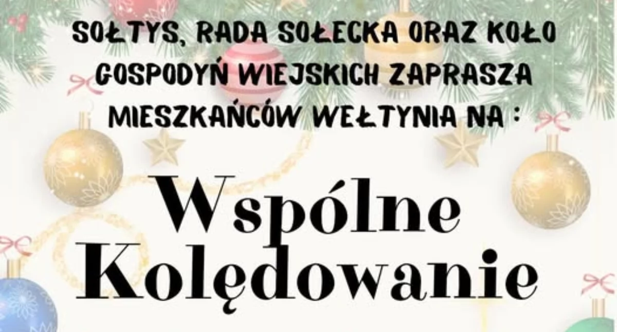 Koncerty muzyka, proboszcz kapela Wełtynianka zapraszają wspólne kolędowanie! - zdjęcie, fotografia