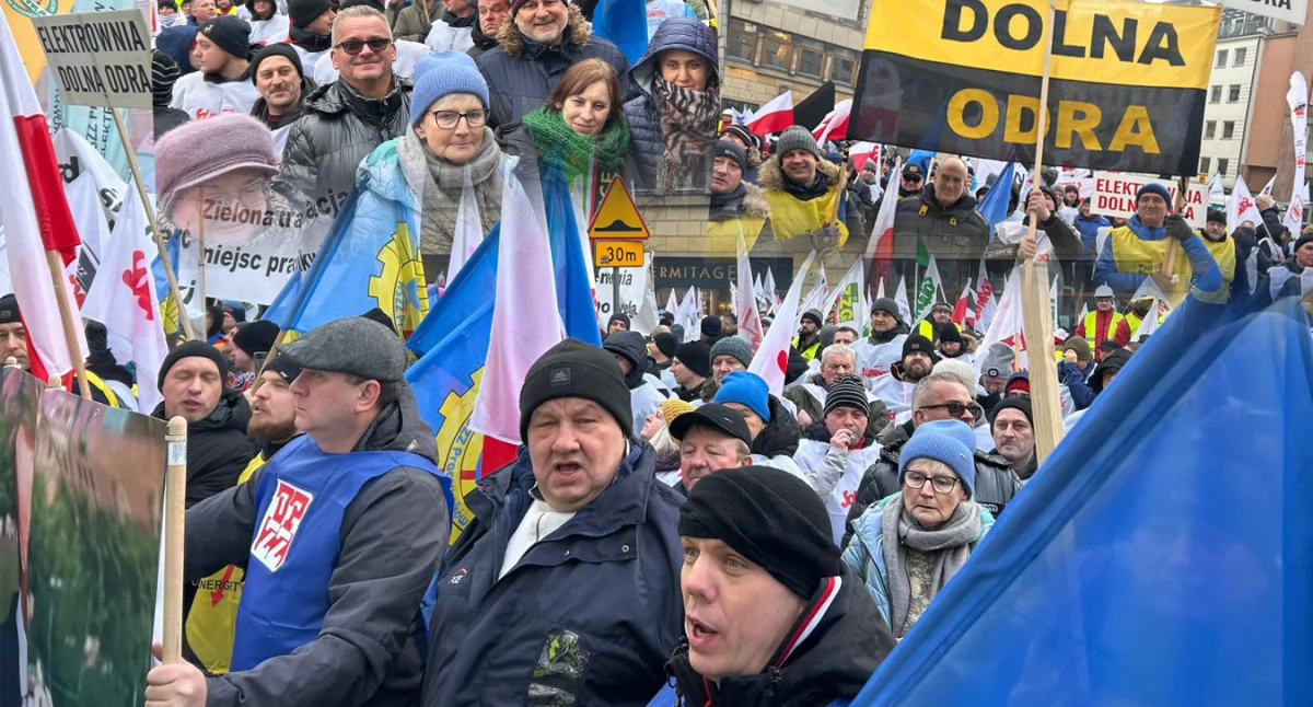 Elektrownia Dolna Odra, protest stolicy Kolejne zdjęcia gryfinian [GALERIA] - zdjęcie, fotografia