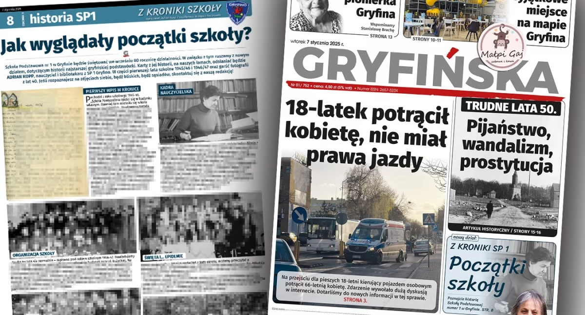 Szkoły i przedszkola, Ruszyliśmy cyklem okazji lecia Gryfinie! - zdjęcie, fotografia