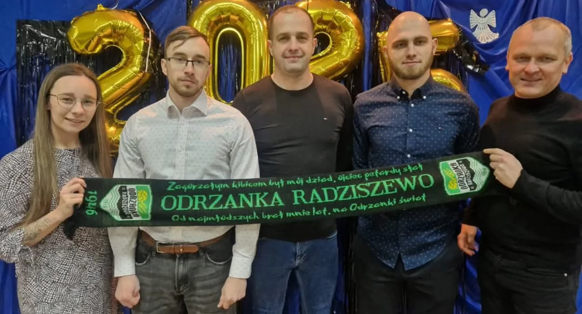 Piłka nożna, Odrzanka Radziszewo zarząd nowego trenera - zdjęcie, fotografia