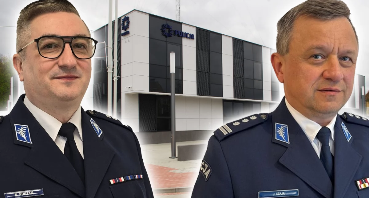 Policja - kryminalne, Zmiana stanowisku komendanta policji Radosław Purtak odchodzi emeryturę - zdjęcie, fotografia