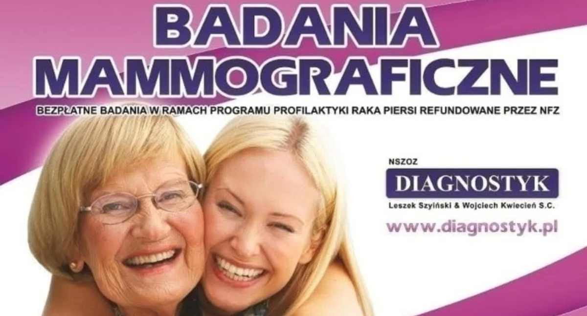 Zdrowie, Bezpłatna mammografia Gryfinie - zdjęcie, fotografia