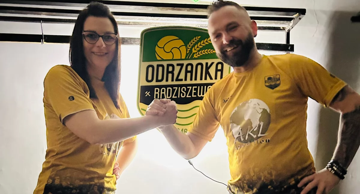 Piłka nożna, zaprezentuje Odrzanka Zobaczymy jutro - zdjęcie, fotografia