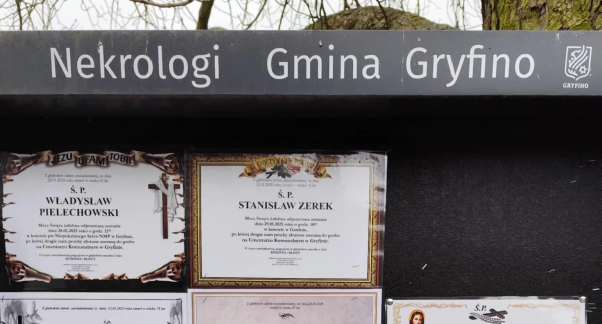 Odeszli, czwartek pogrzeb Lecha Grabowskiego Żegnamy innych gryfinian - zdjęcie, fotografia