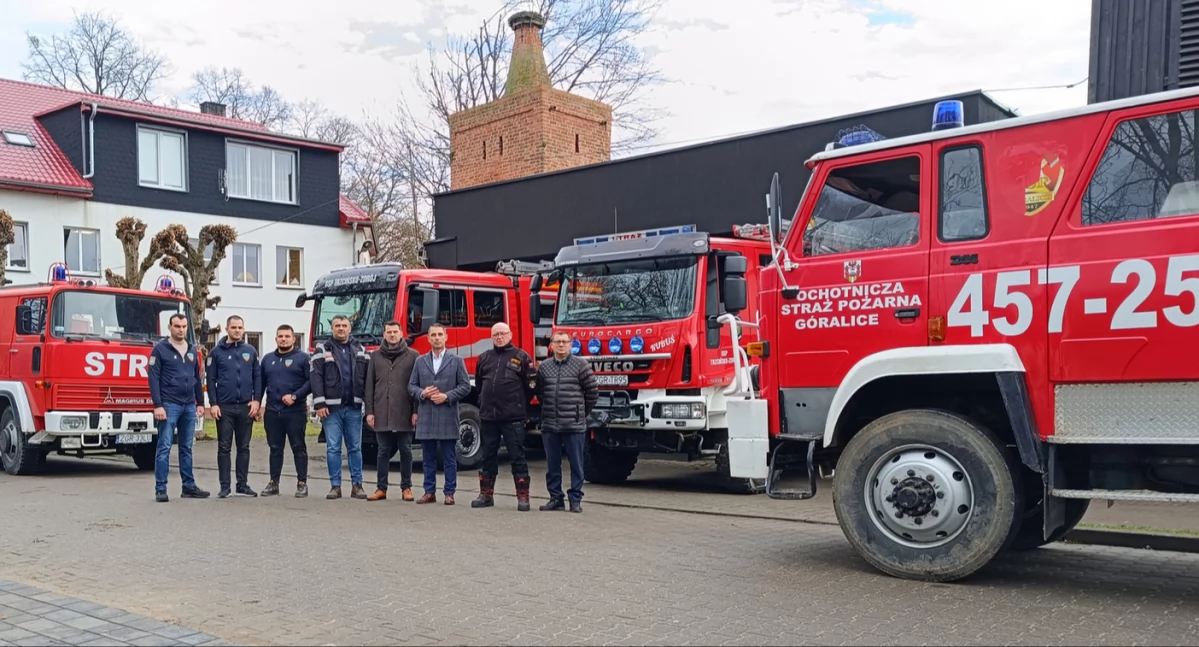 Straż pożarna, Przekazali strażackie miejscowości Ljubuški Bośni Hercegowinie - zdjęcie, fotografia