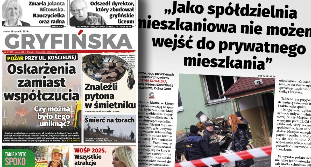 Interwencje, pożarze Kościelnej rozmawialiśmy władzami Dolna - zdjęcie, fotografia