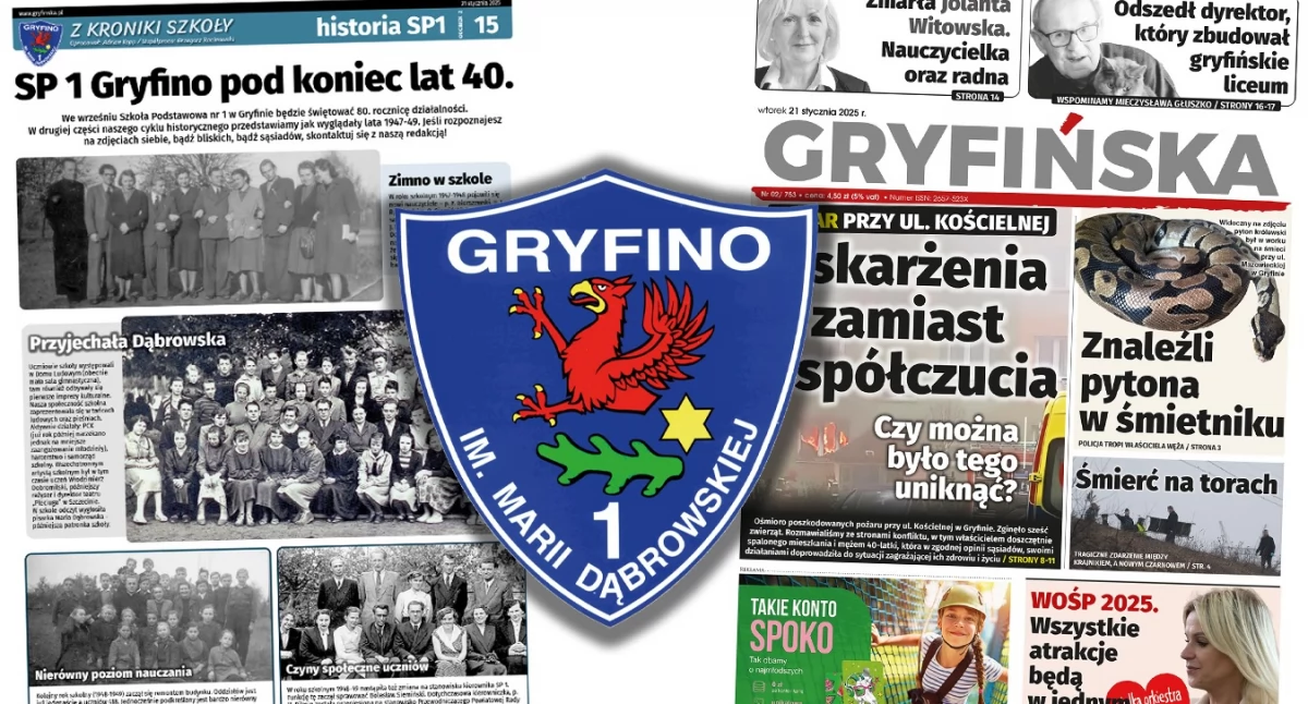 Szkoły i przedszkola, wyglądała Gryfinie koniec - zdjęcie, fotografia