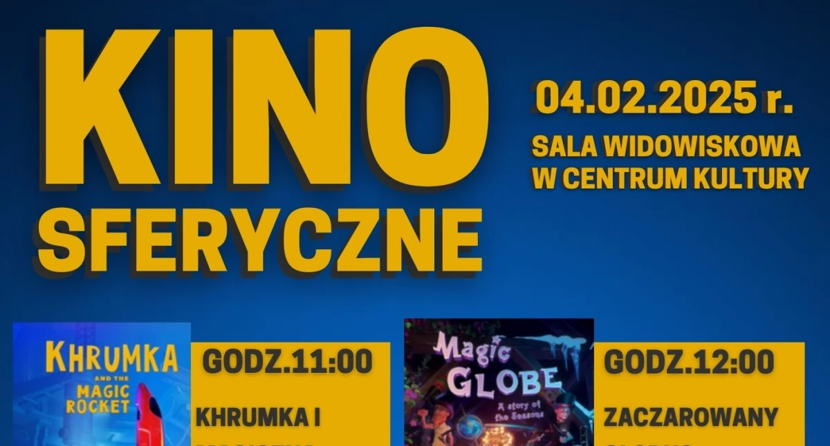 Kino, wtorek Sferyczne Chojnie - zdjęcie, fotografia