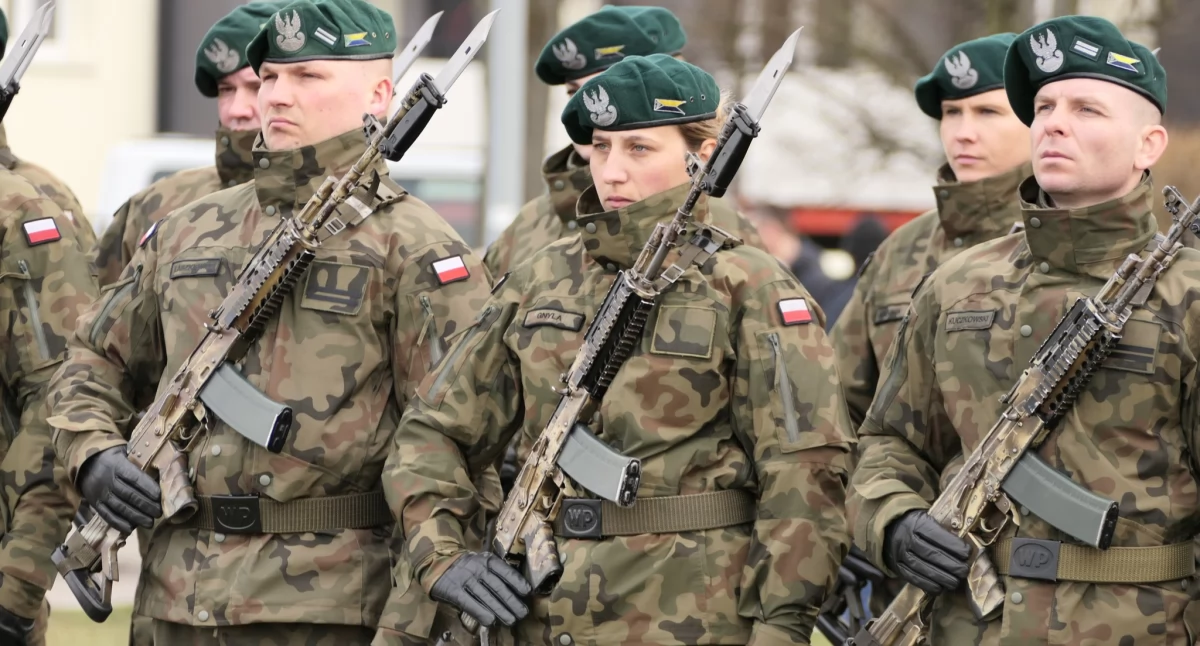 Zdjęcie podglądowe, archiwalne, z uroczystej przysięgi w Gryfinie w 2023 roku