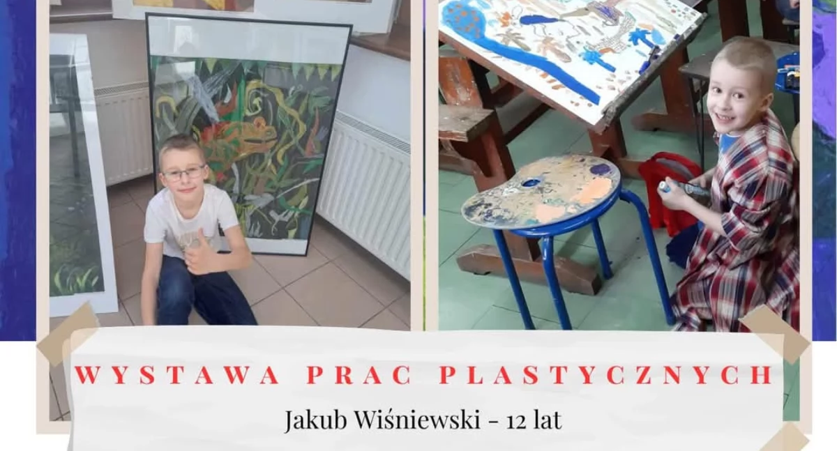Wystawy Warsztaty, Wystawa letniego artysty Gryfina! - zdjęcie, fotografia