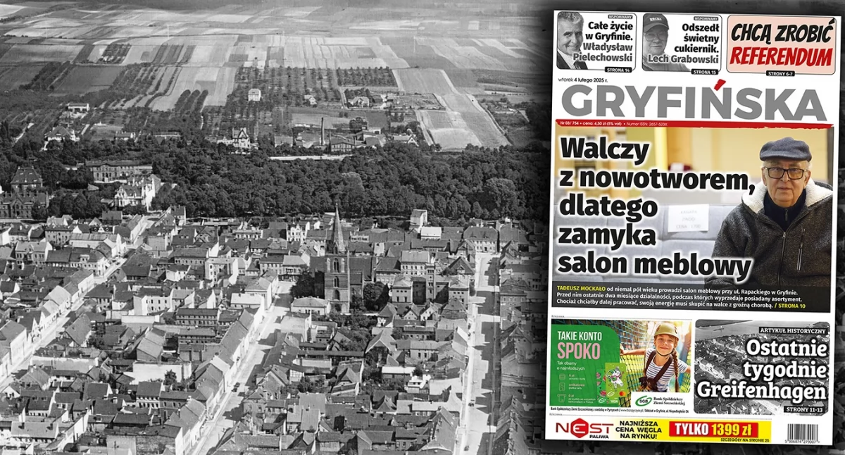 Przed 1945, Ucieczka Greifenhagen wyglądały ostatnie tygodnie niemieckiego miasteczka - zdjęcie, fotografia