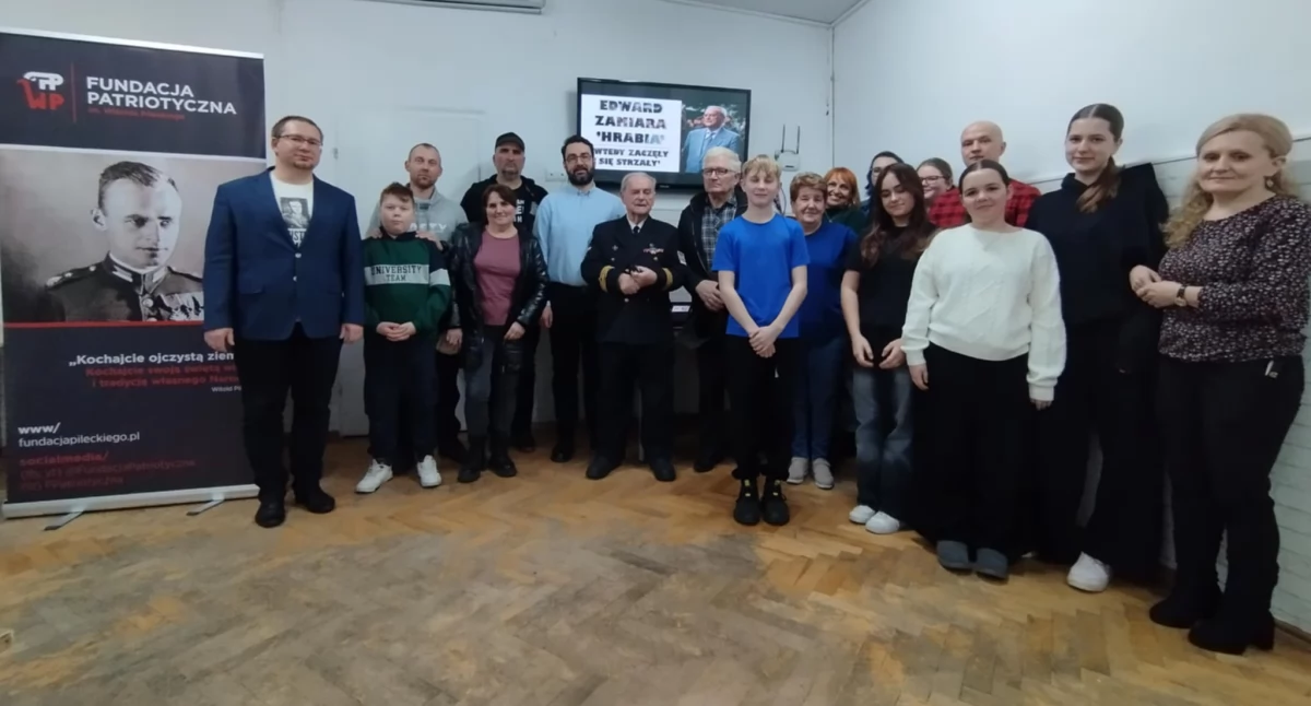 Uroczystości, Hrabia opowiedział historię swojego życia walki - zdjęcie, fotografia