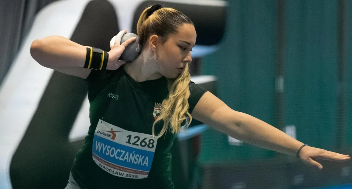 Lekkoatletyka, Wysoczańska mistrzynią Polski pchnięciu kulą - zdjęcie, fotografia