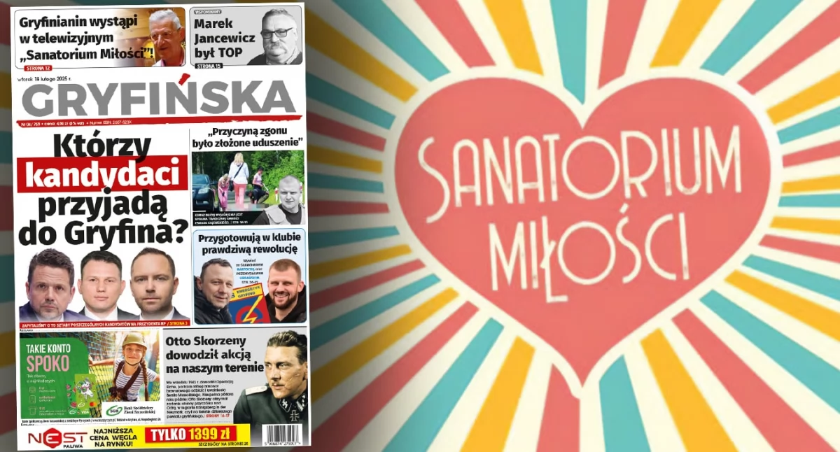 Seniorzy, Gryfinianin wystąpi Sanatorium Miłości! - zdjęcie, fotografia