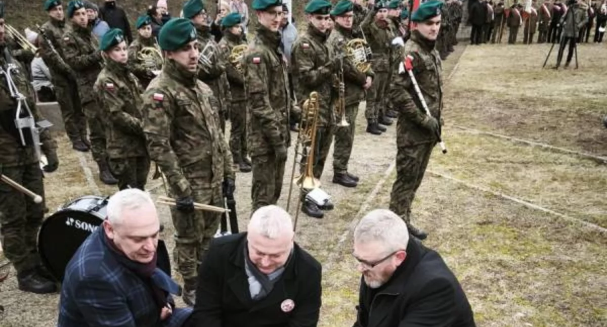 Uroczystości, Świętowali rocznicę wkopania słupa granicznego Odrą [GALERIA] - zdjęcie, fotografia