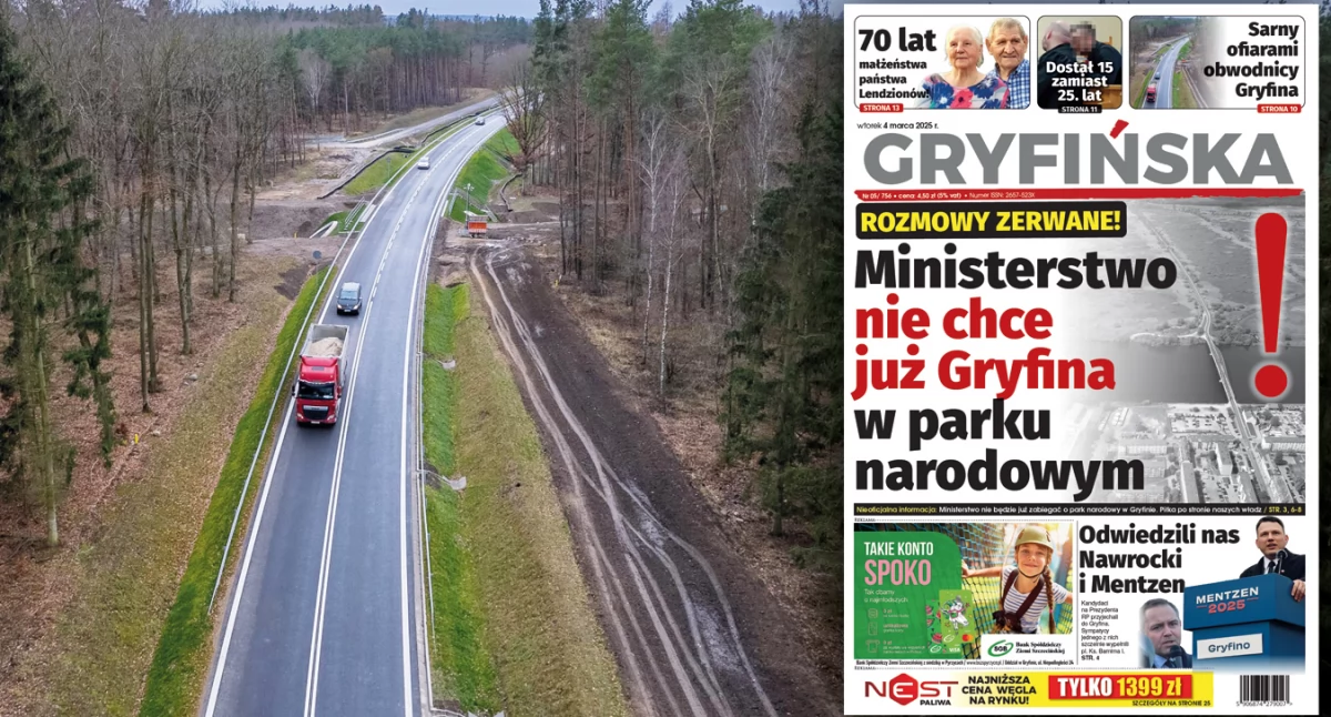 Transport i komunikacja, Sarny ofiarami obwodnicy - zdjęcie, fotografia