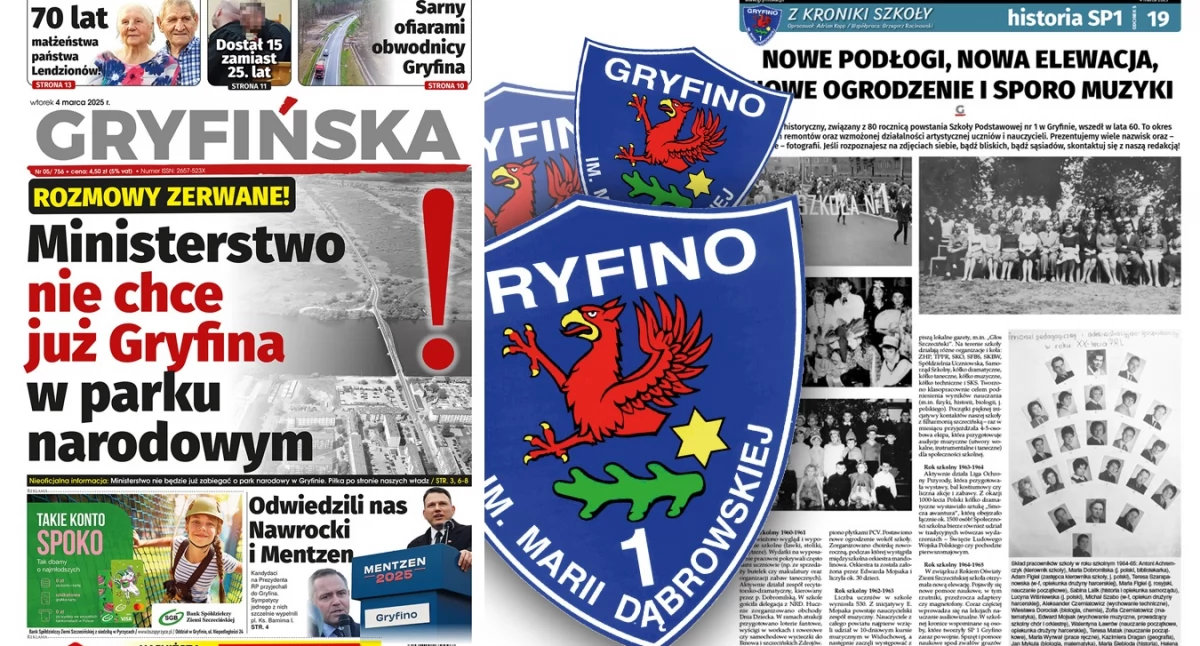 Gazeta Gryfińska, Gryfinie początku - zdjęcie, fotografia
