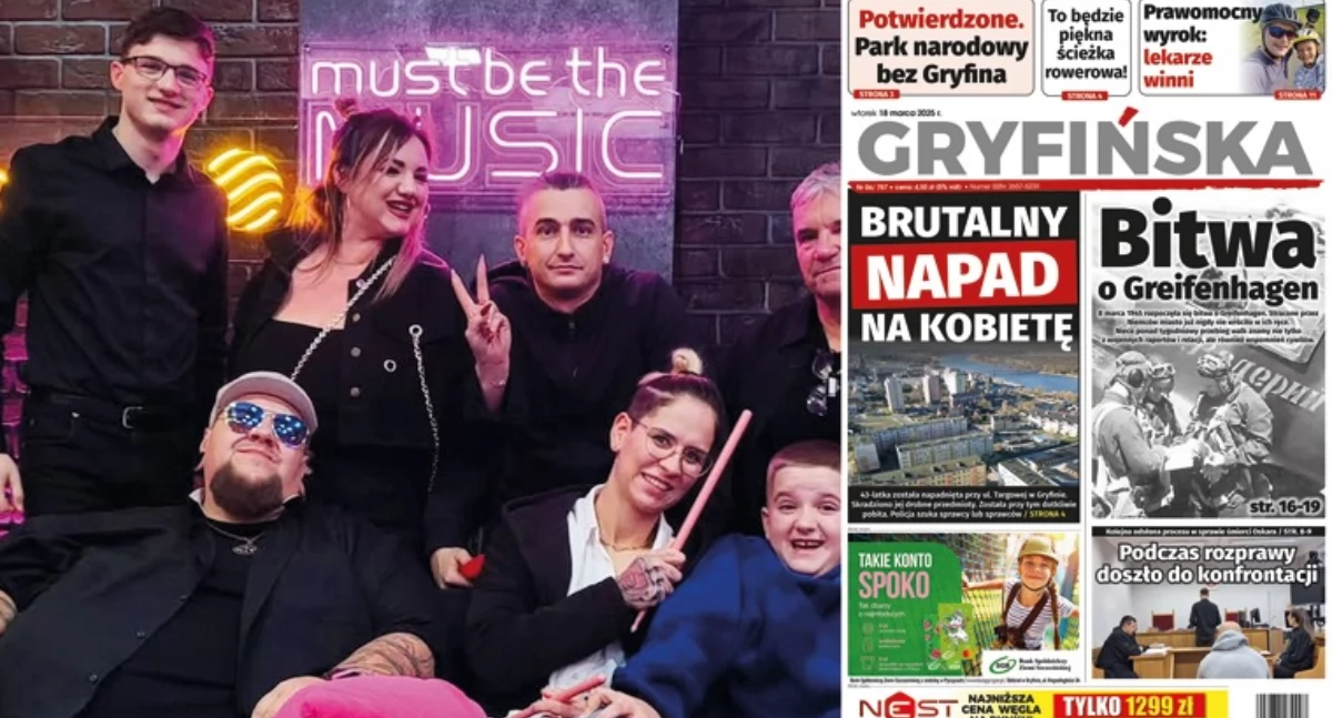 Gazeta Gryfińska, Natalia Chciałabym jeszcze zaśpiewać Music Liczę wasze głosy! - zdjęcie, fotografia